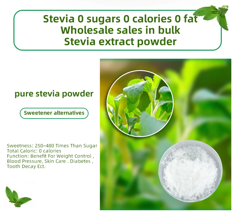 Bulk Best Price Pure Natural Organic Sweetener Powder Stevioside Stevia Extract