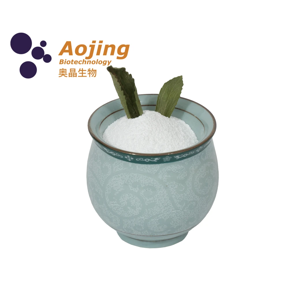 Stevia Powder Rebaudioside Low Calorie Stevia Extract Supplied by Aojing Biological Factory Ra80